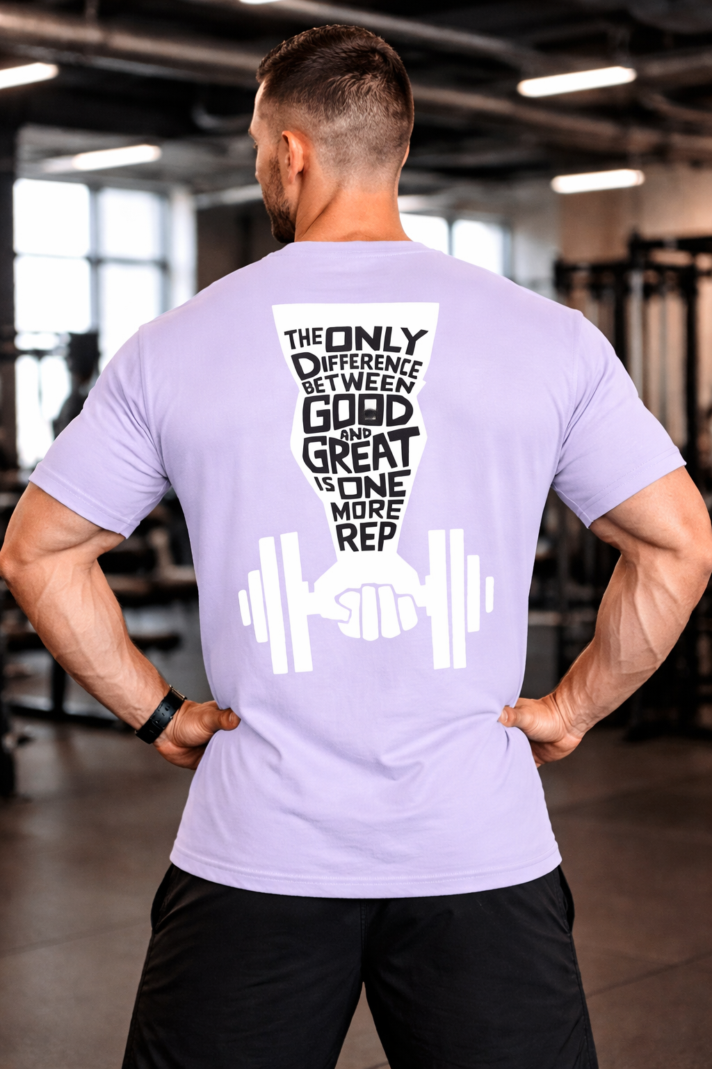 Oversized Gym T-Shirt – Premium Pump Cover