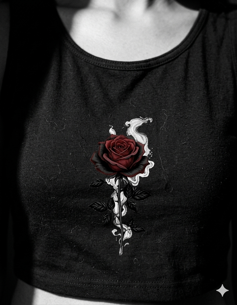 Rose Crop Tank