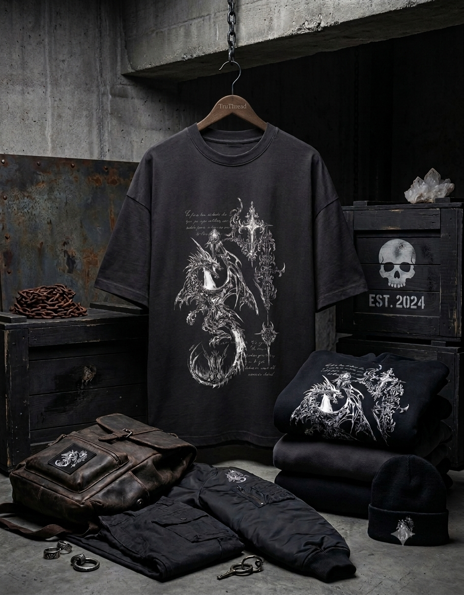 Devil's Mark Vol.3 — Oversized Terry Tee | TRUThread